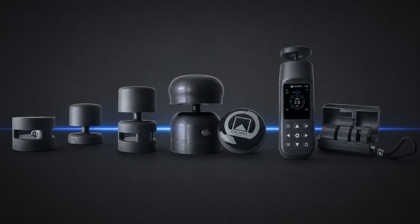 The Gunship Grey generation lineup on dark slate
